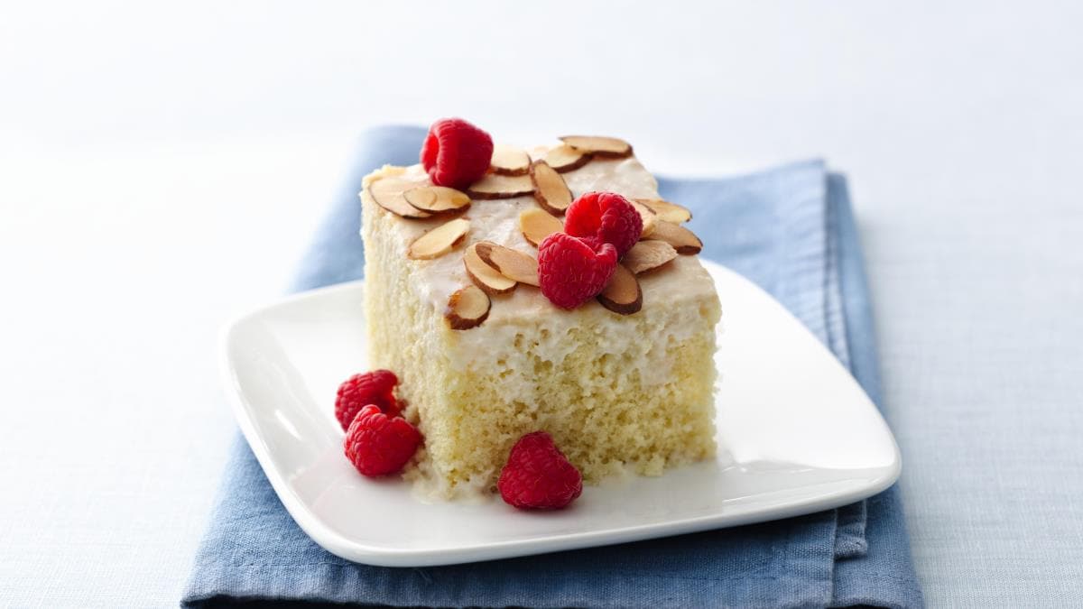 Gâteau « Tres Leches » sans lactose 