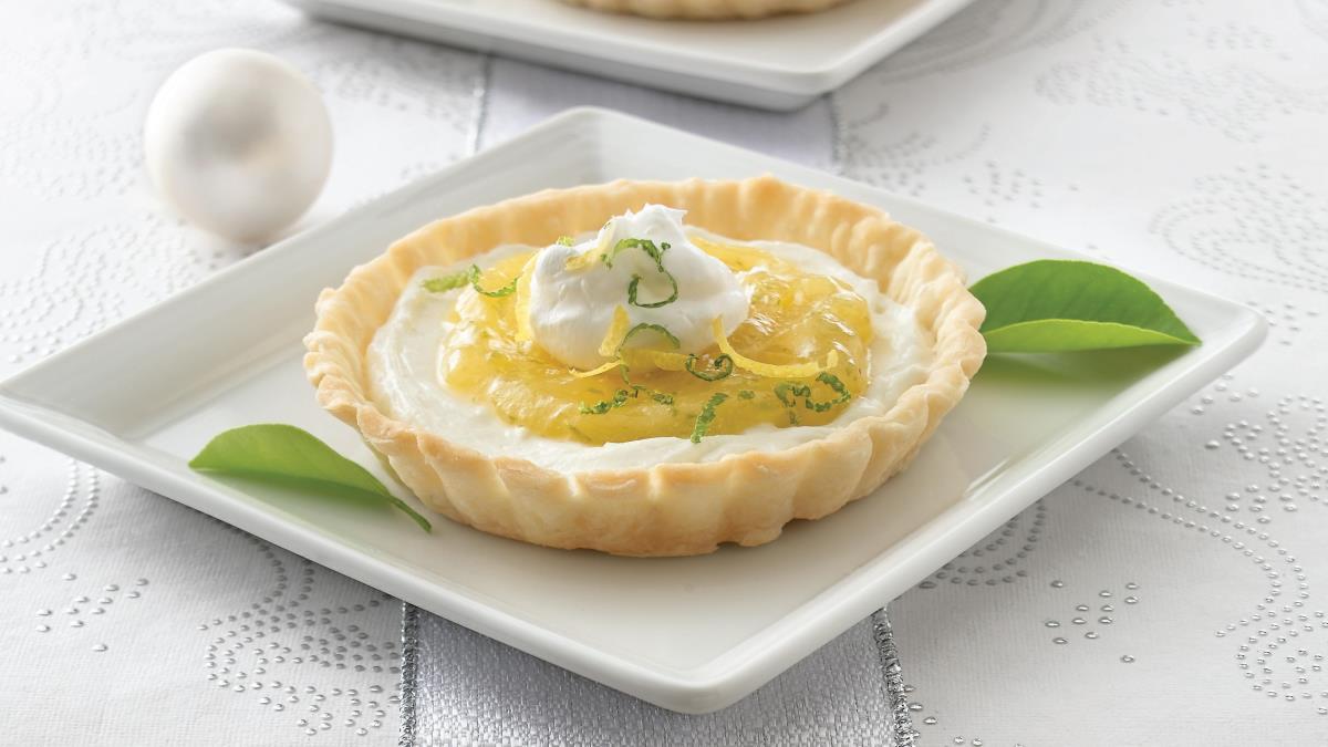  Luscious Lemon-Lime Cream Tarts