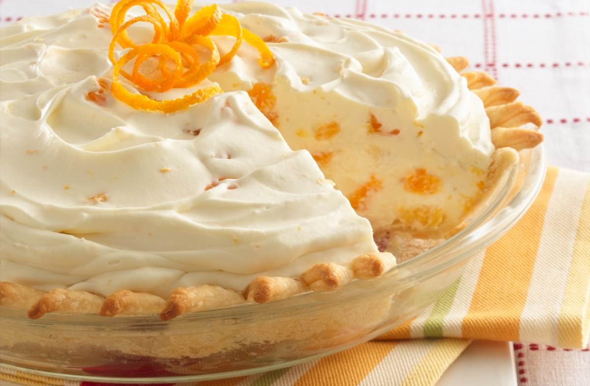 Orange Mousse Pie