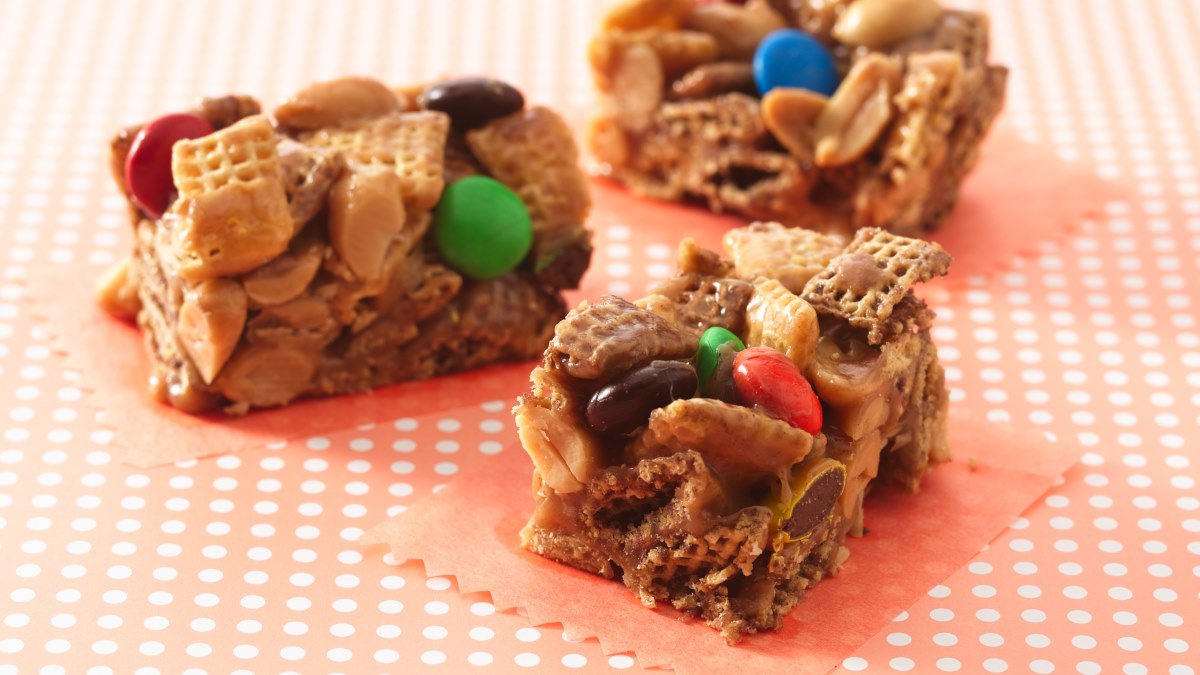 Peanut and Chocolate Chex™ Bars  (Gluten Free)