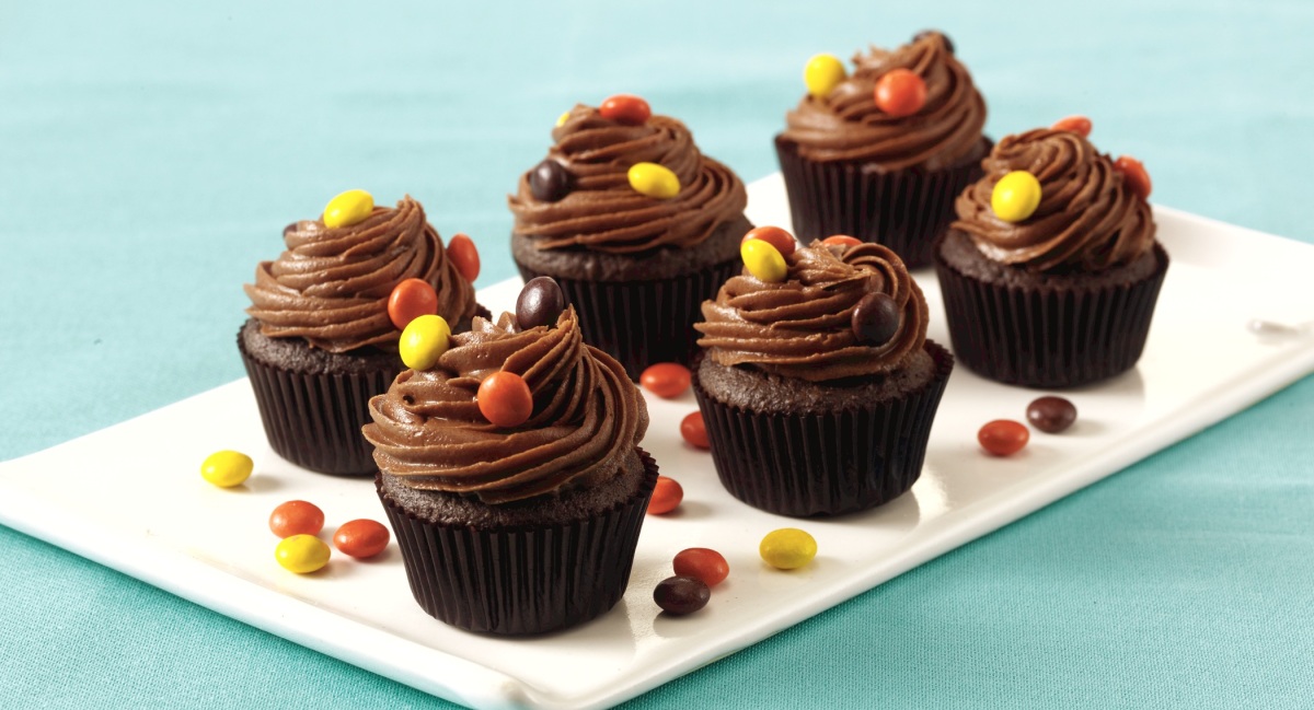 REESE Peanut Butter Surprise-Inside Cupcakes