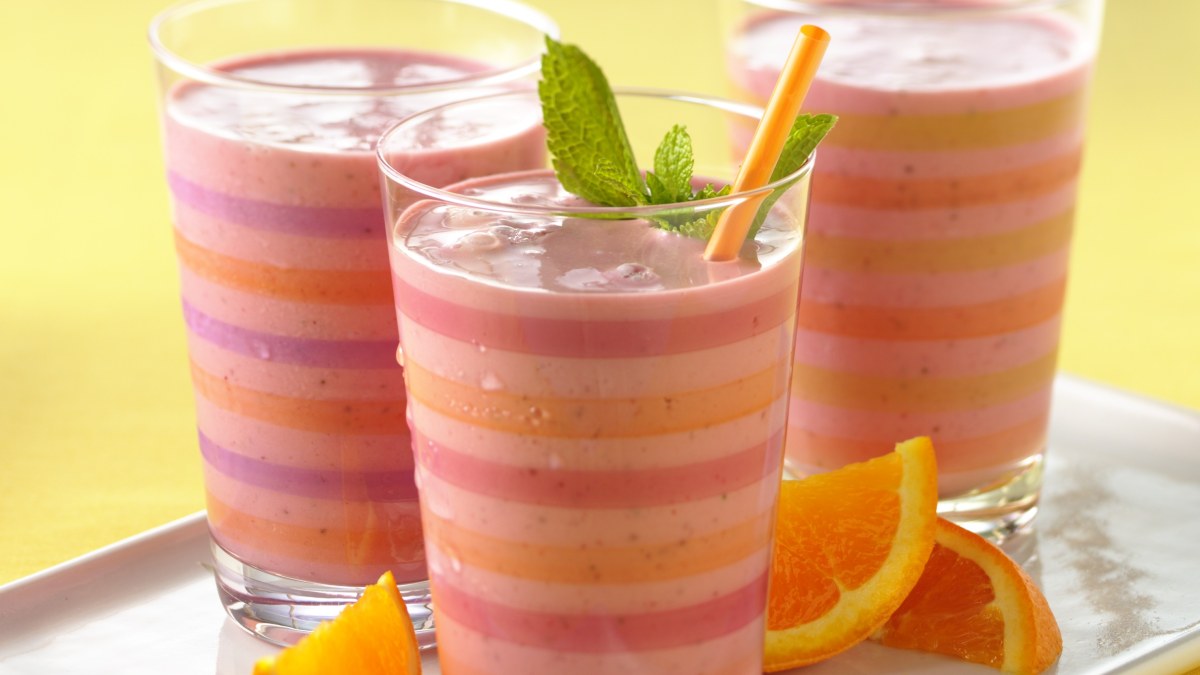 Strawberry Orange YOP Smoothie