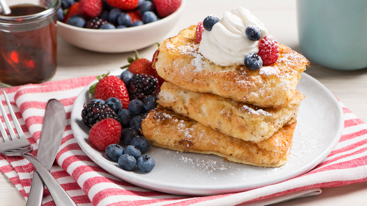 Angel Food Cake French Toast