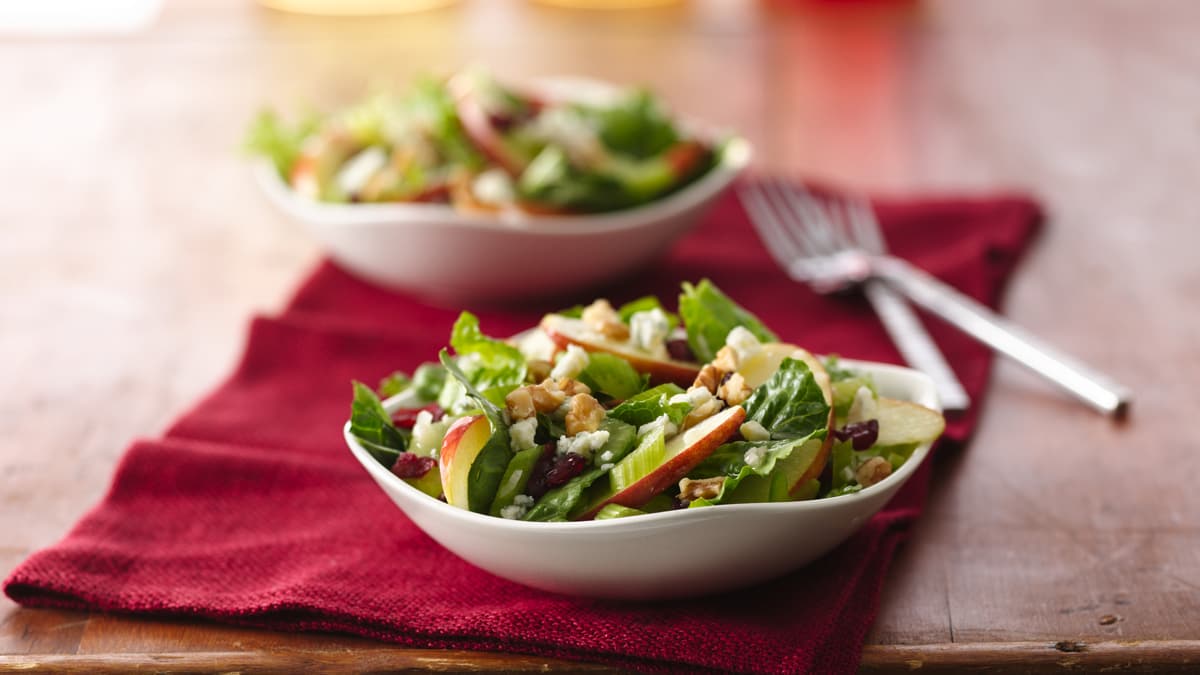 Apple and Celery Salad with Creamy Lemon Dressing