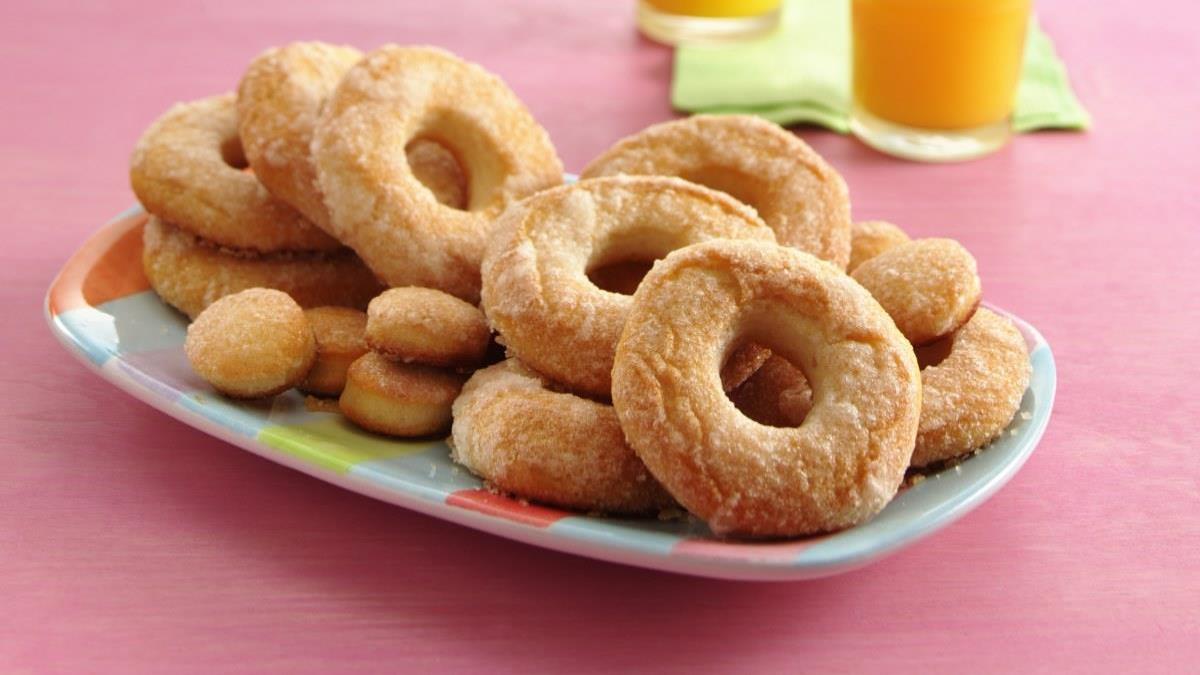 Baked Sugar Doughnuts