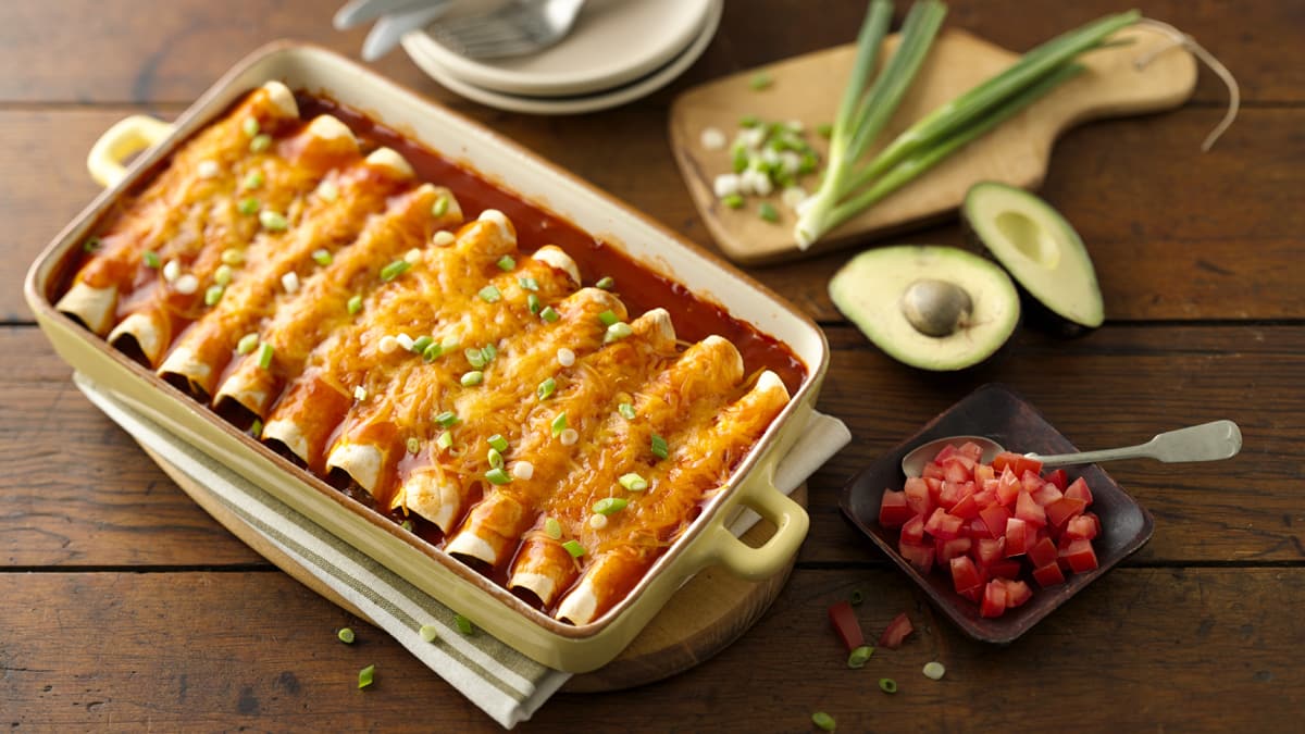 Enchiladas au boeuf