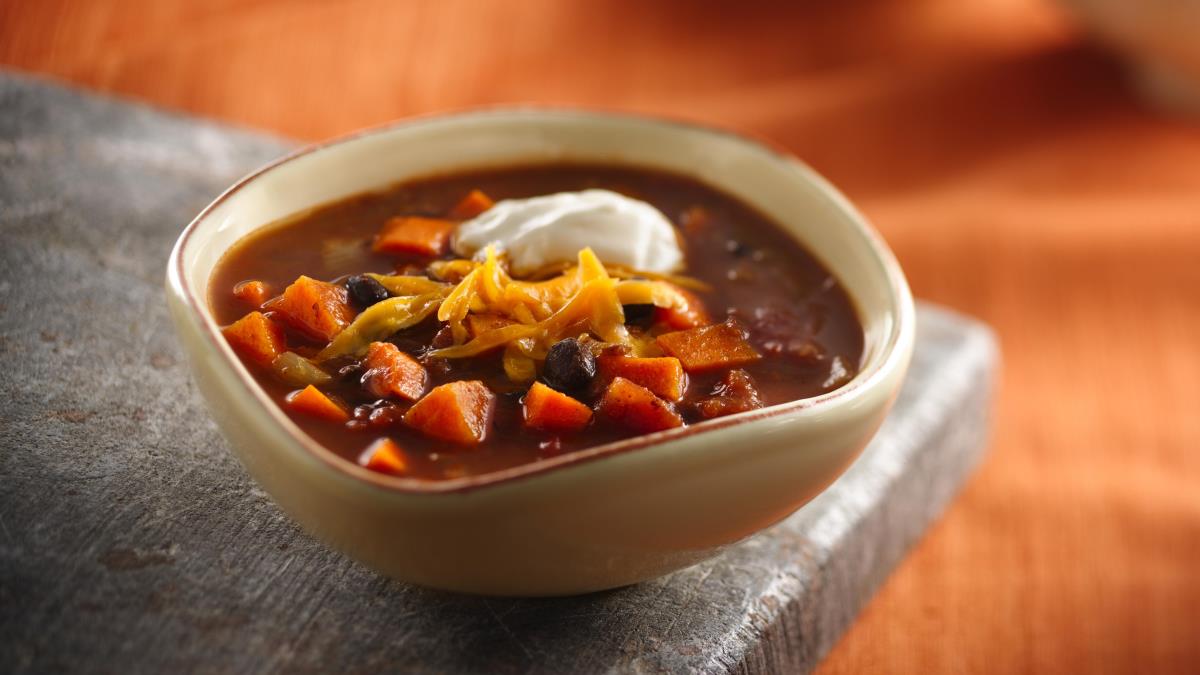 Black Bean-Sweet Potato Chili