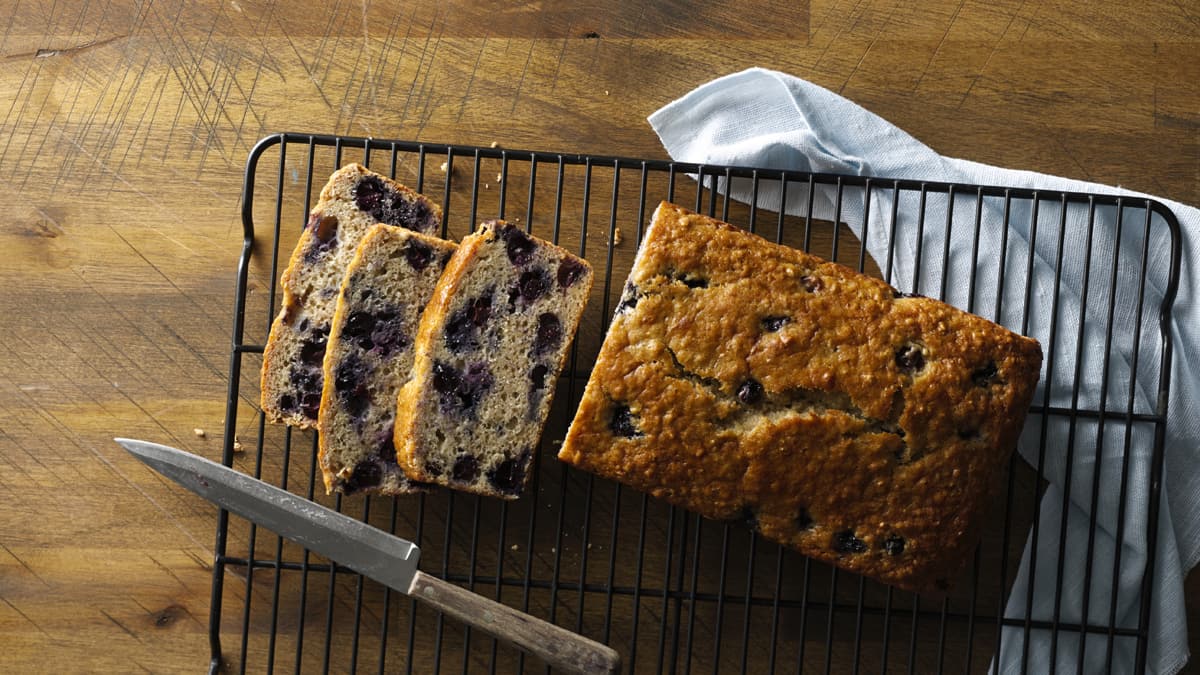 Blueberry-Banana Bread