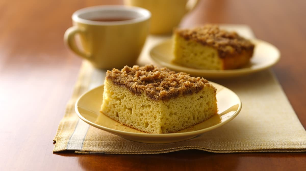 Gâteau danois streusel à la cannelle (sans gluten)