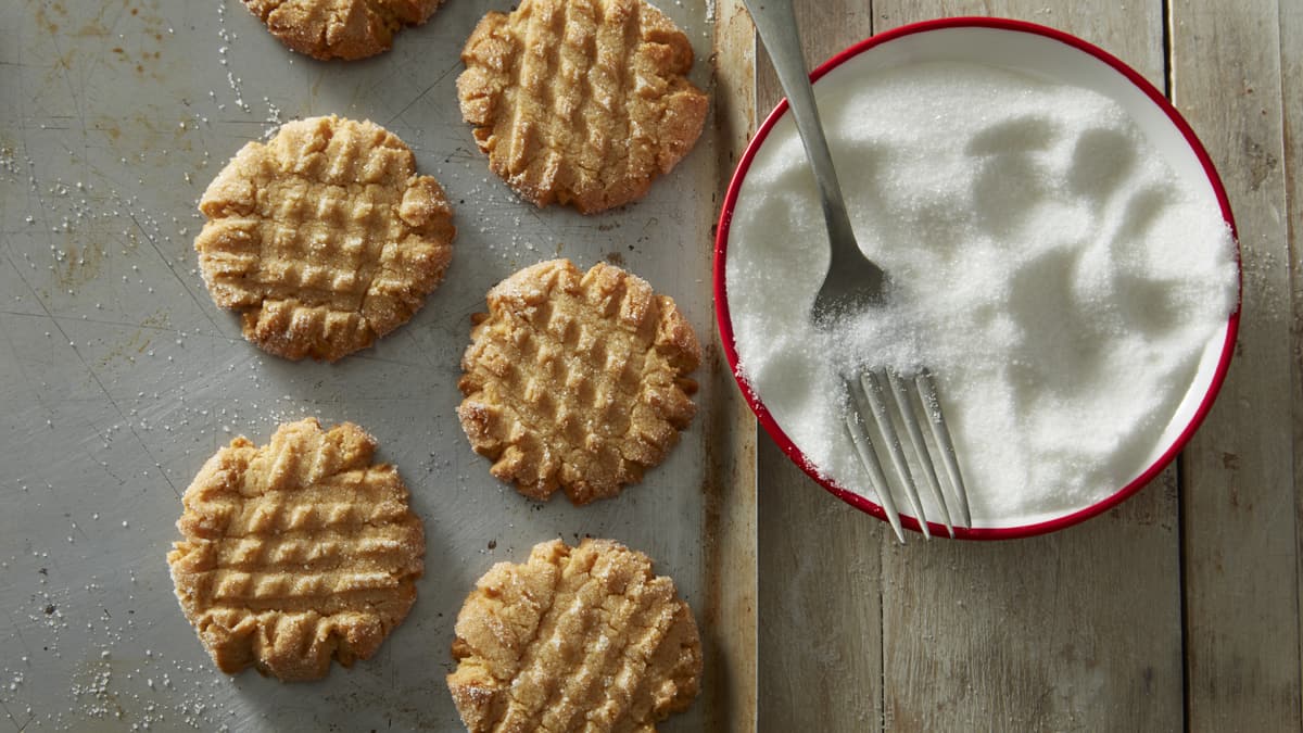 Biscuits de gâteau au beurre d’arachide