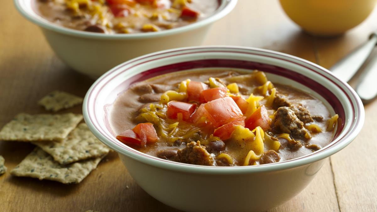 Cheddar Melt Chili