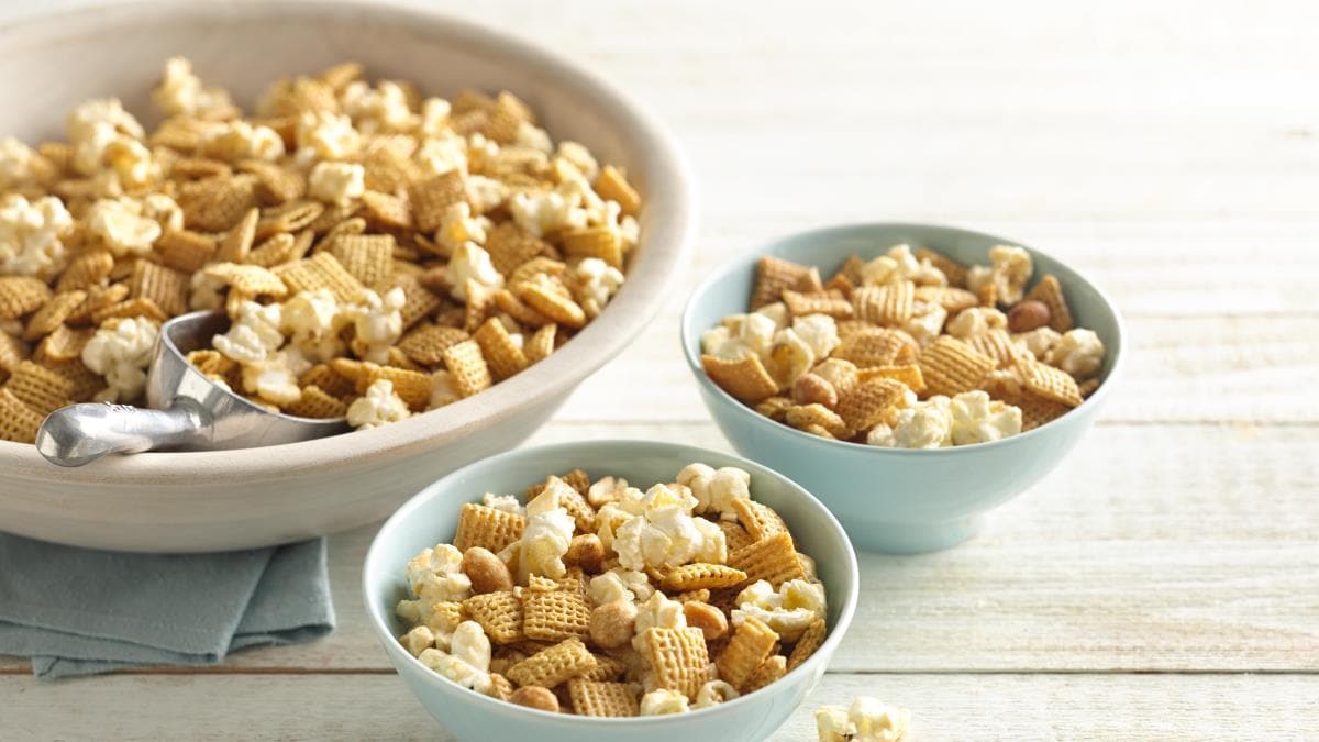 Céréales Chex* au caramel et au maïs (sans gluten) 