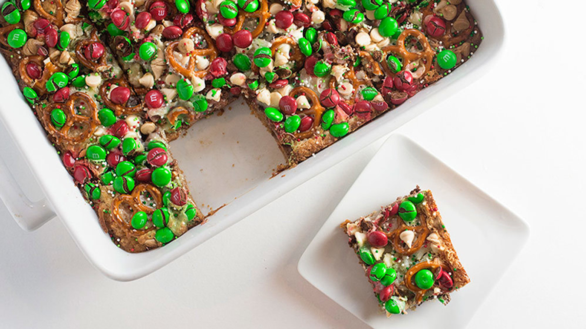 Christmas 7-Layer Cookie Bars