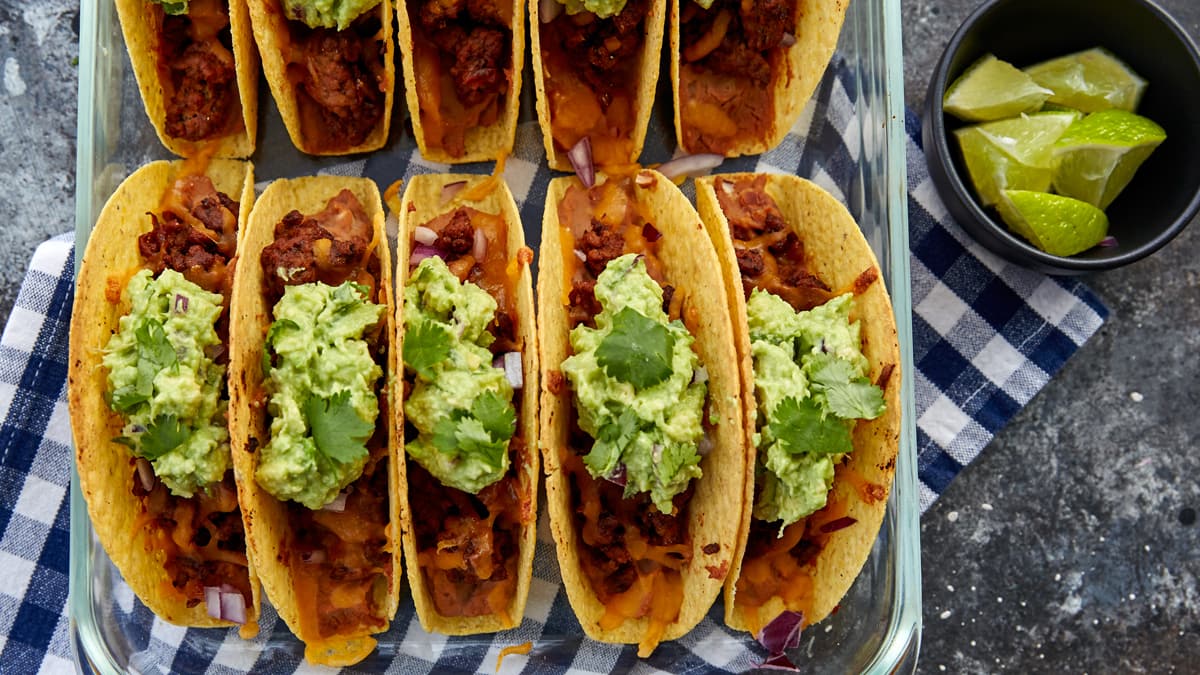 Tacos au boeuf cuits au four, faciles à préparer