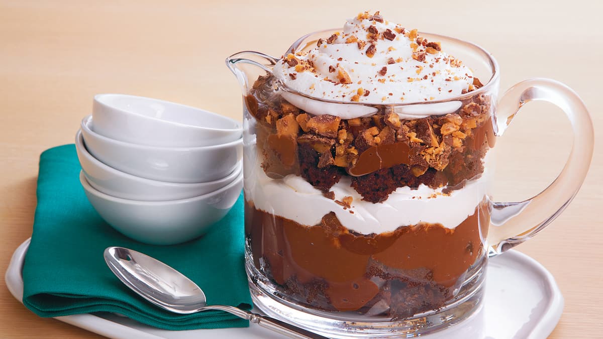 Fudge Lover's Brownie Trifle