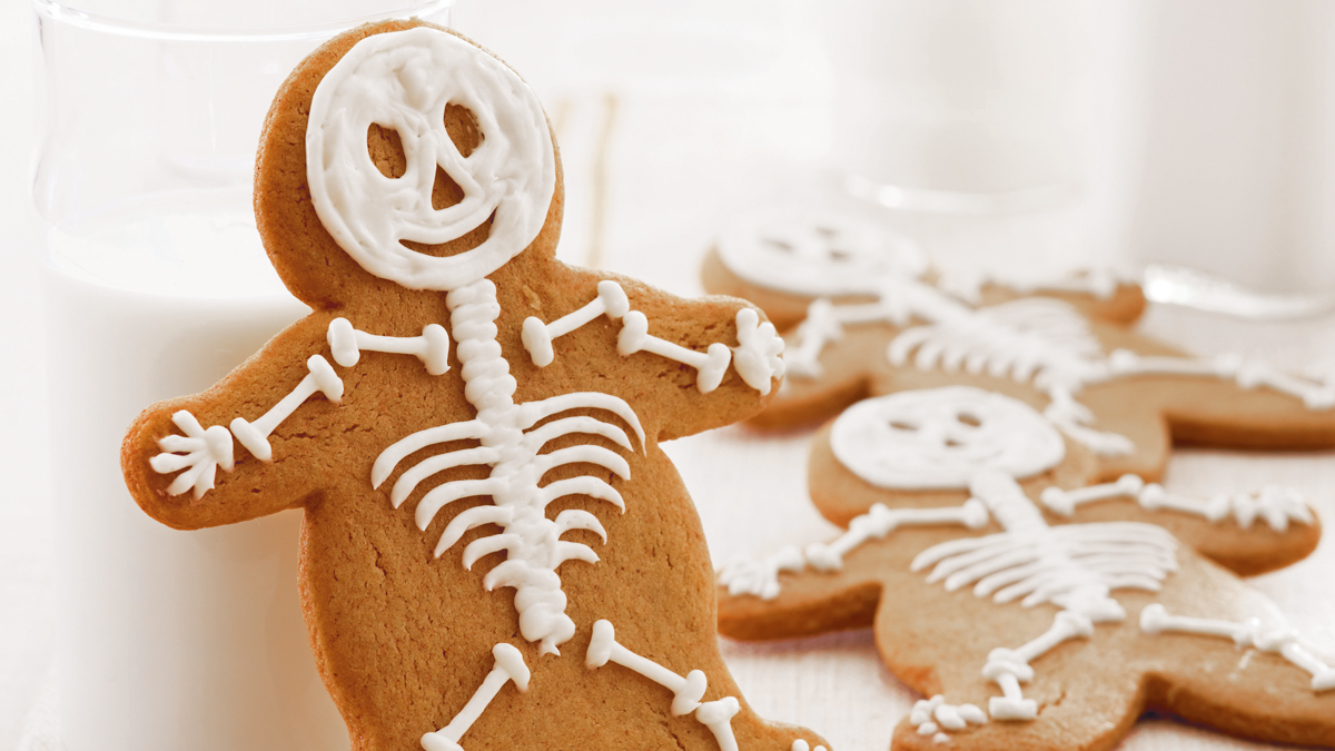 Gingerbread Skeletons