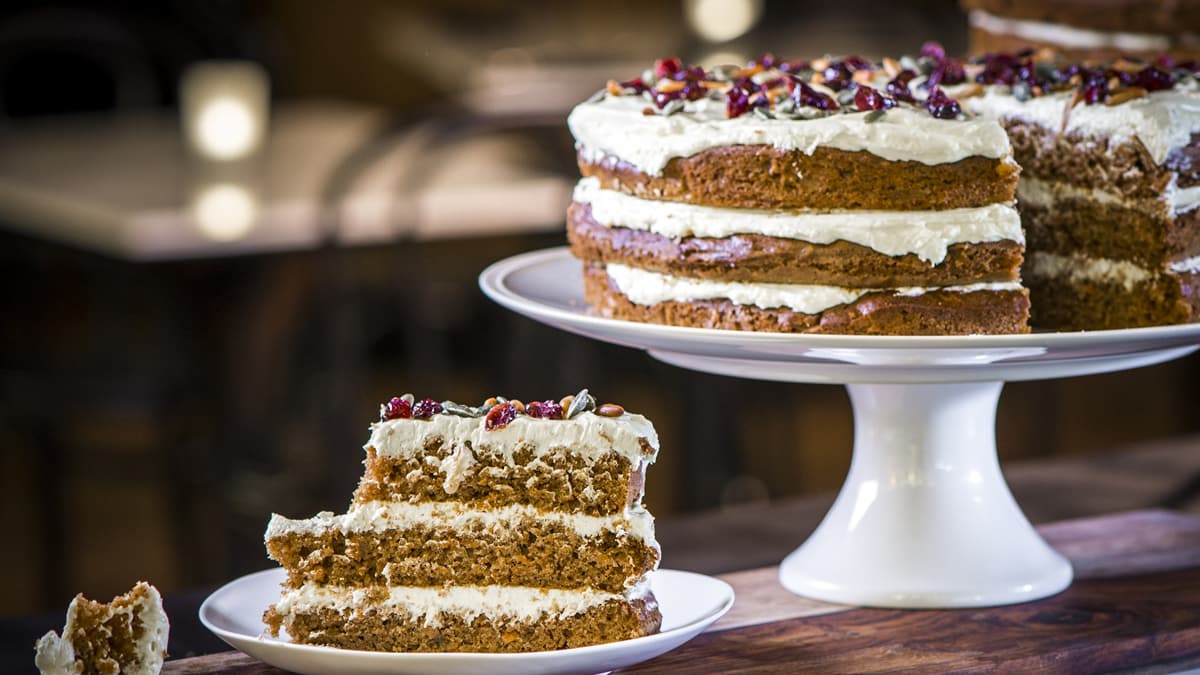 Gâteau des fêtes à la patate douce