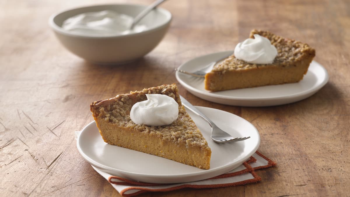 Impossibly Easy Pumpkin Pie