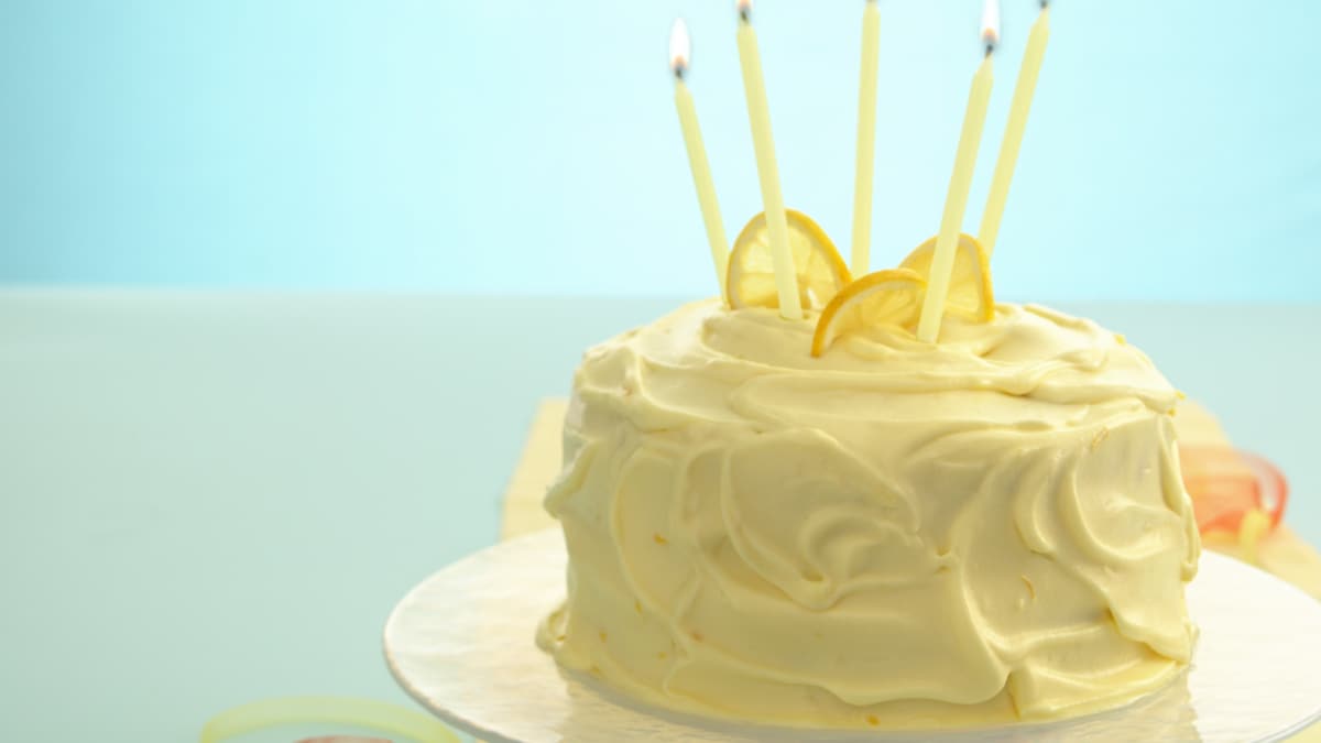 Gâteau à la mousse de citron