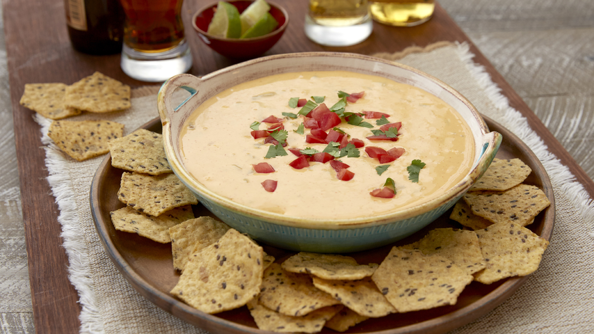 Trempette mexicaine au fromage et à la bière