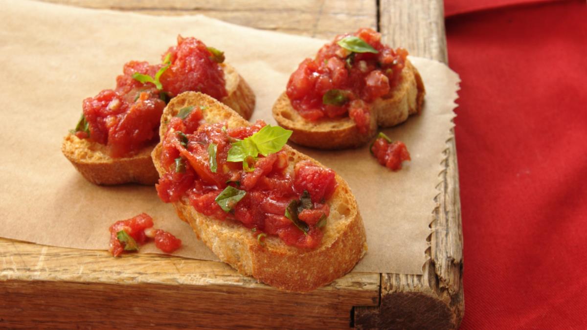 Bruschetta à la mexicaine