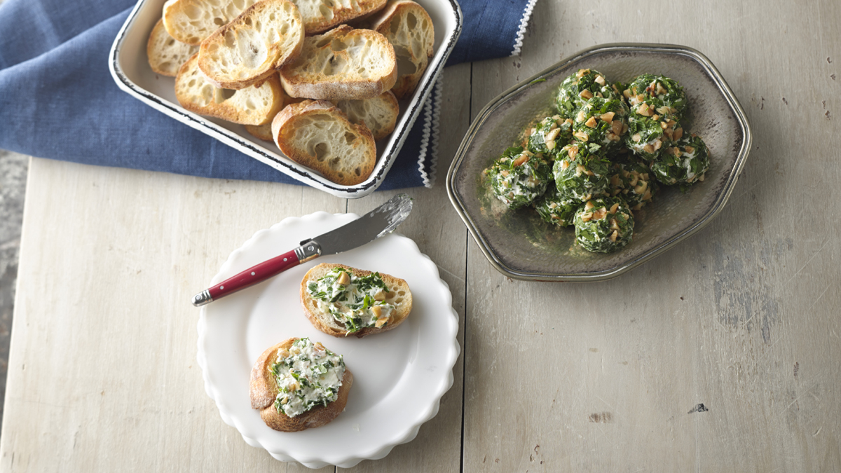 Petites boules de fromage français