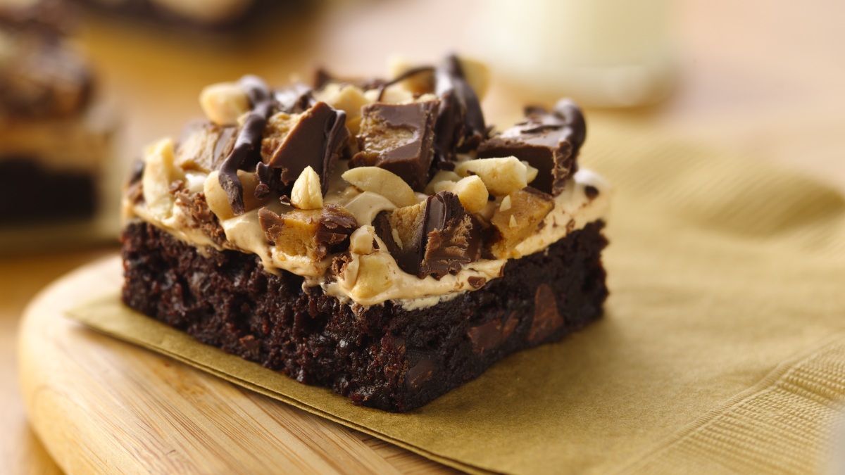 Peanut Butter Rocky Road Brownies