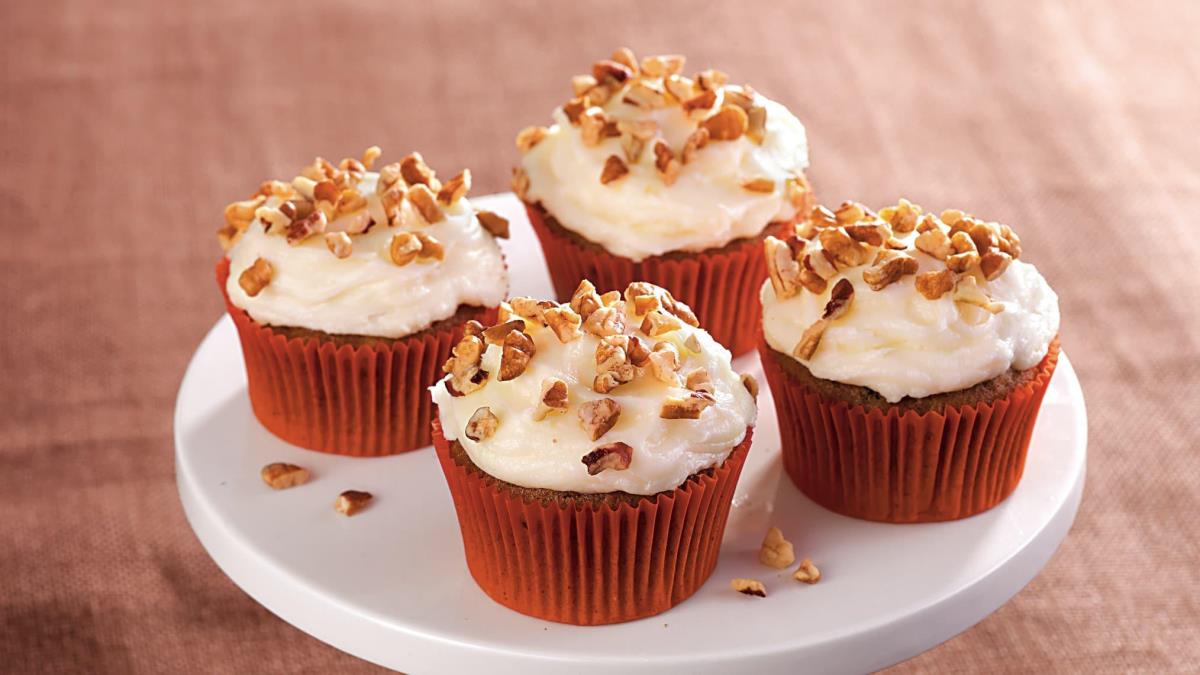 Pumpkin Carrot Cupcakes 