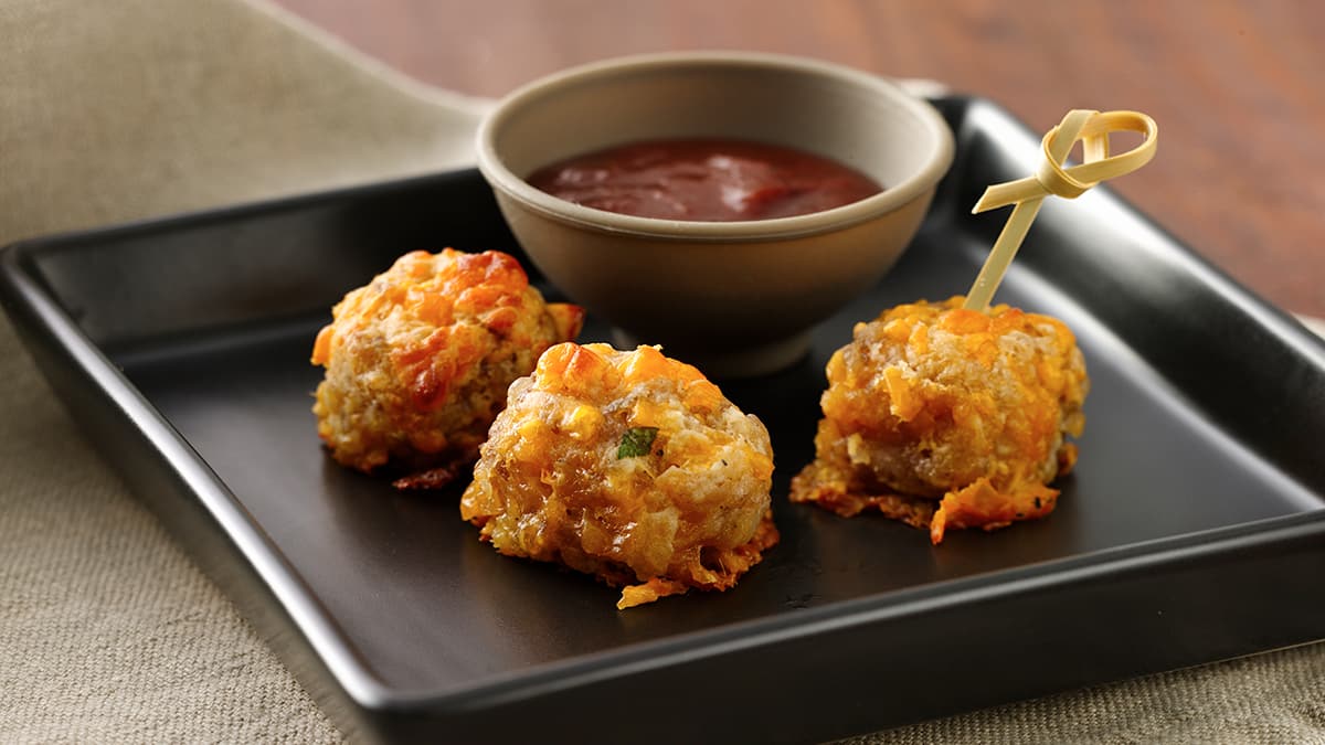 Sausage Cheese Balls 