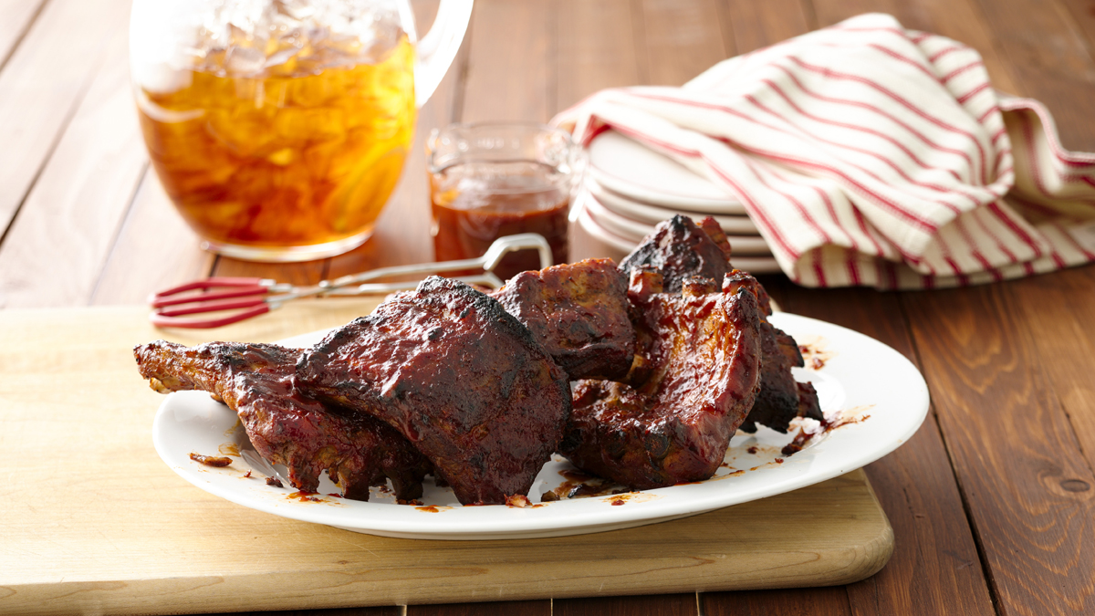 Slow Cooker Barbecued Ribs