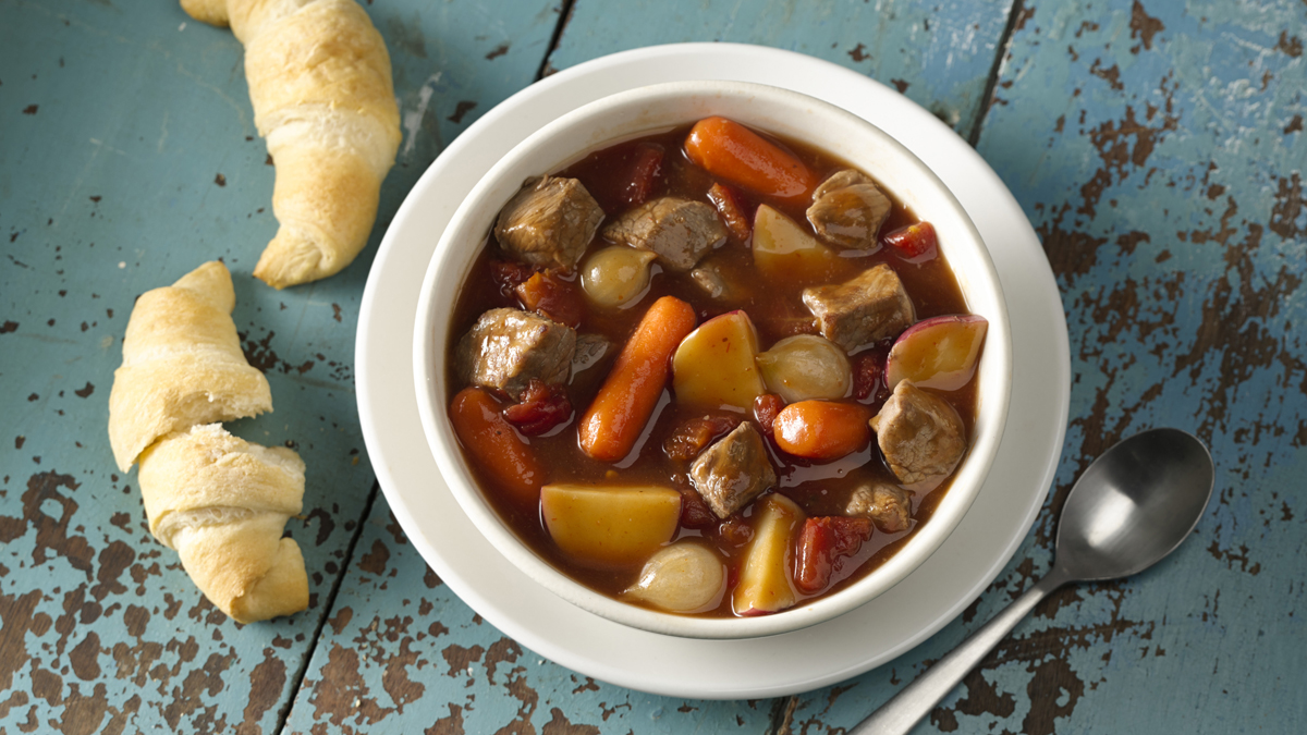 Ragoût de boeuf aux champignons shiitake à la mijoteuse 