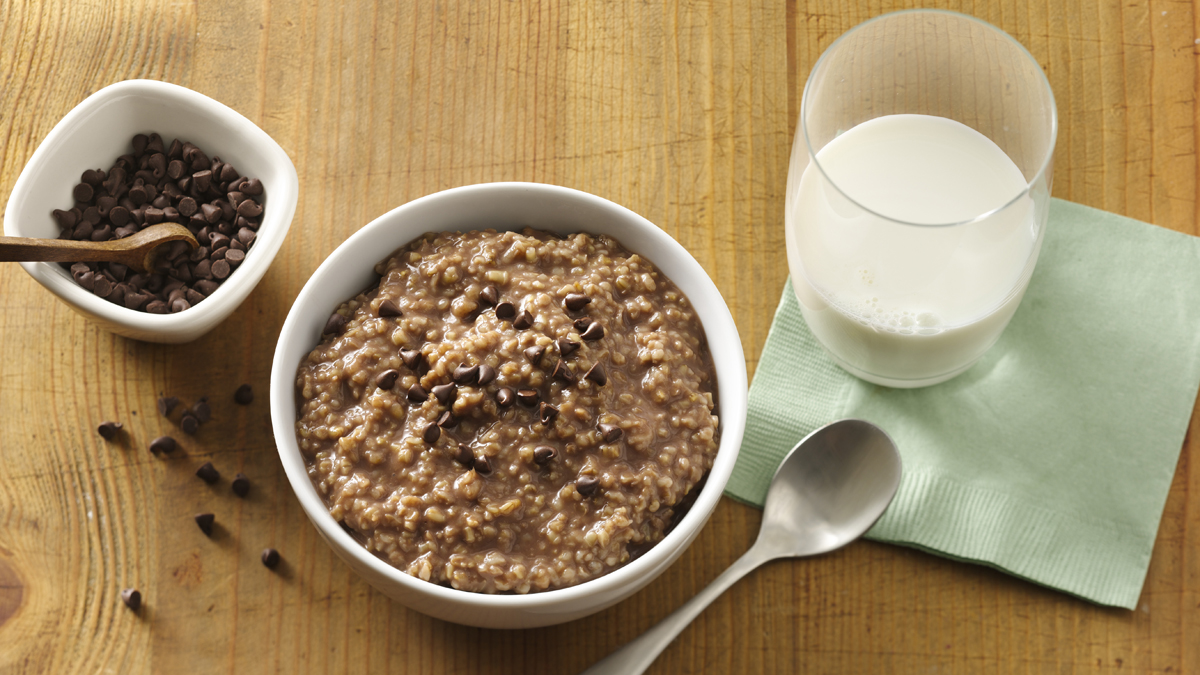 Slow-Cooker Hot Chocolate Oatmeal