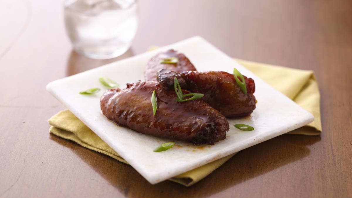 Slow Cooker Teriyaki Chicken Wings 