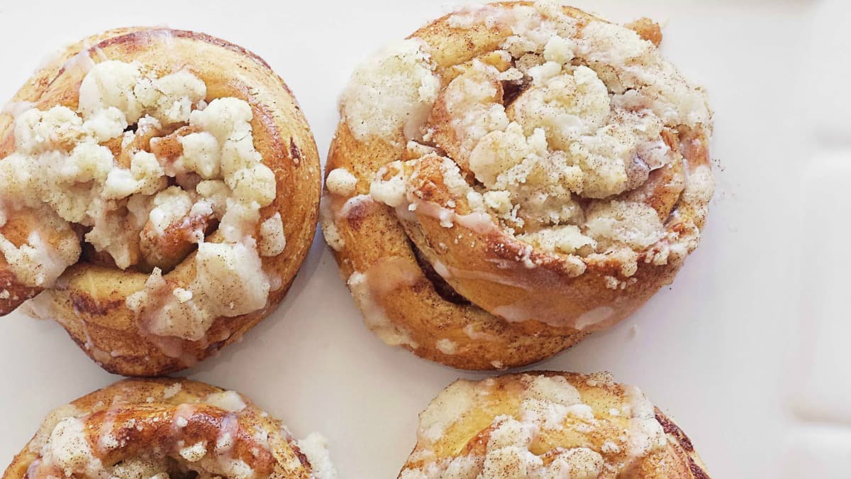 Southern Style Apple Cinnamon Brioches