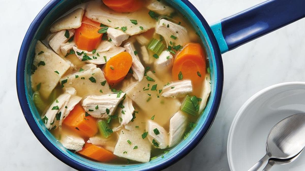 Southern Chicken and Dumpling Soup