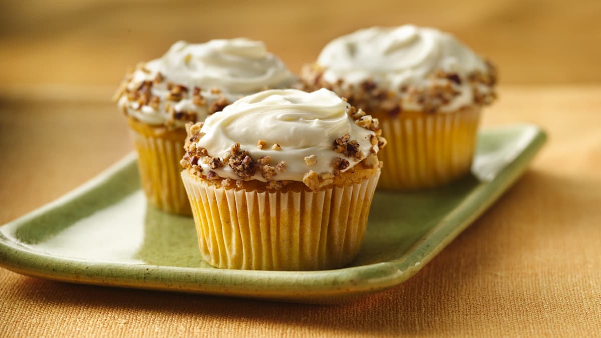 Spiced Pumpkin Cupcakes