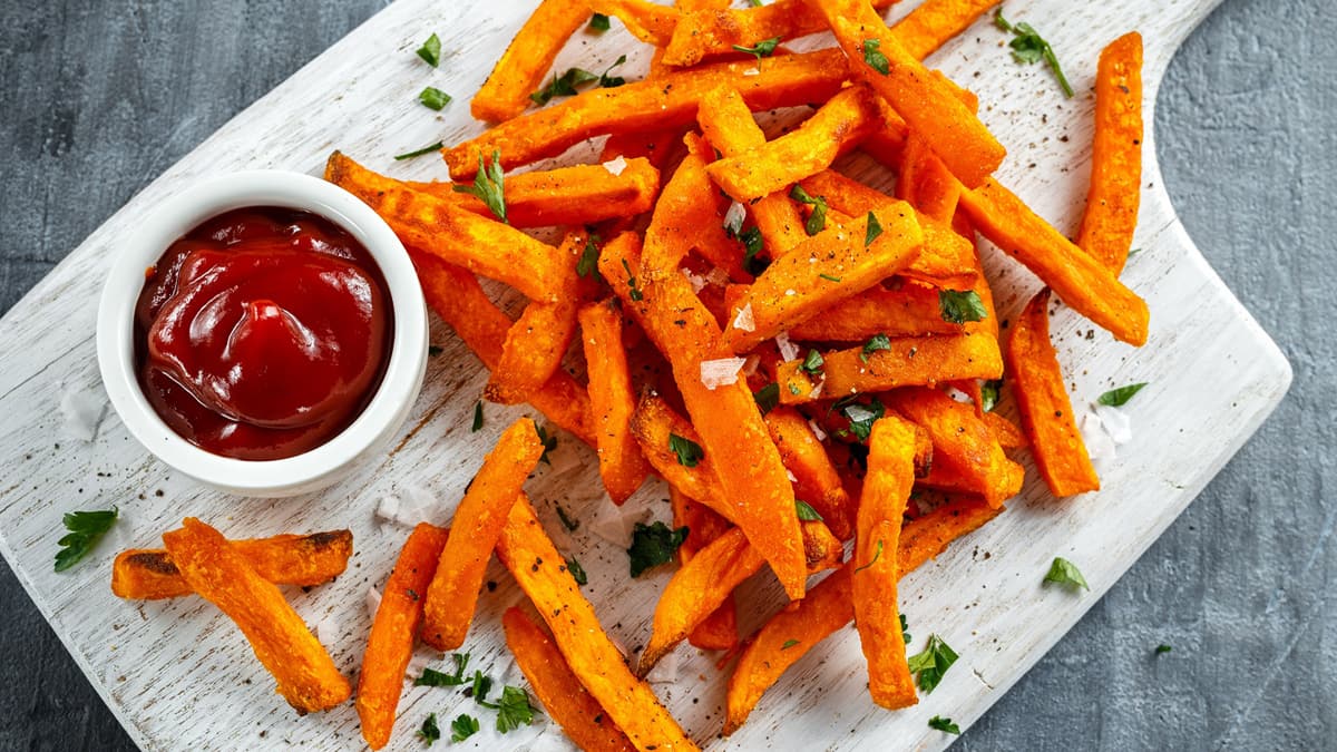 Frites de patates douces