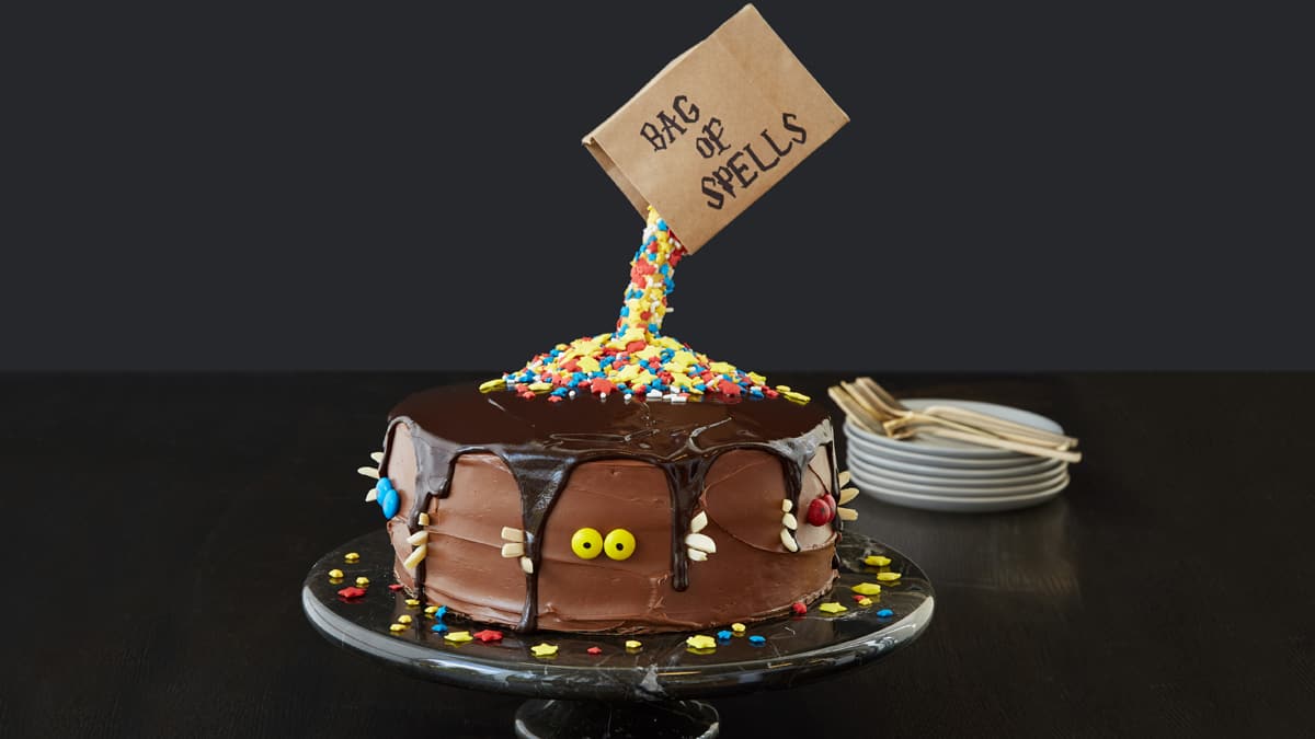Under-a-Spell Chocolate Cake